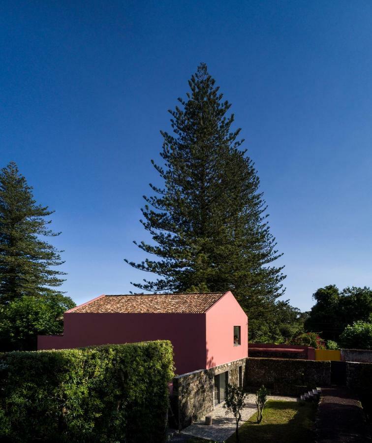 Pink House Azores Ponta Delgada  Luaran gambar