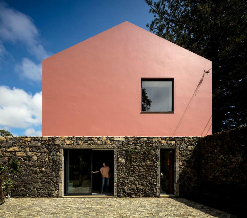 Pink House Azores Ponta Delgada  Luaran gambar