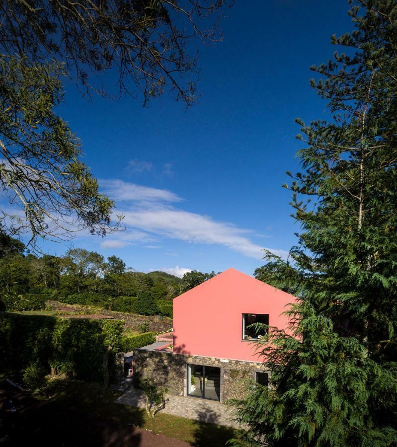 Pink House Azores Ponta Delgada  Luaran gambar